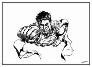Superman Ausmalbilder 325