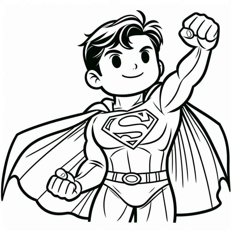 Superman Ausmalbilder 552