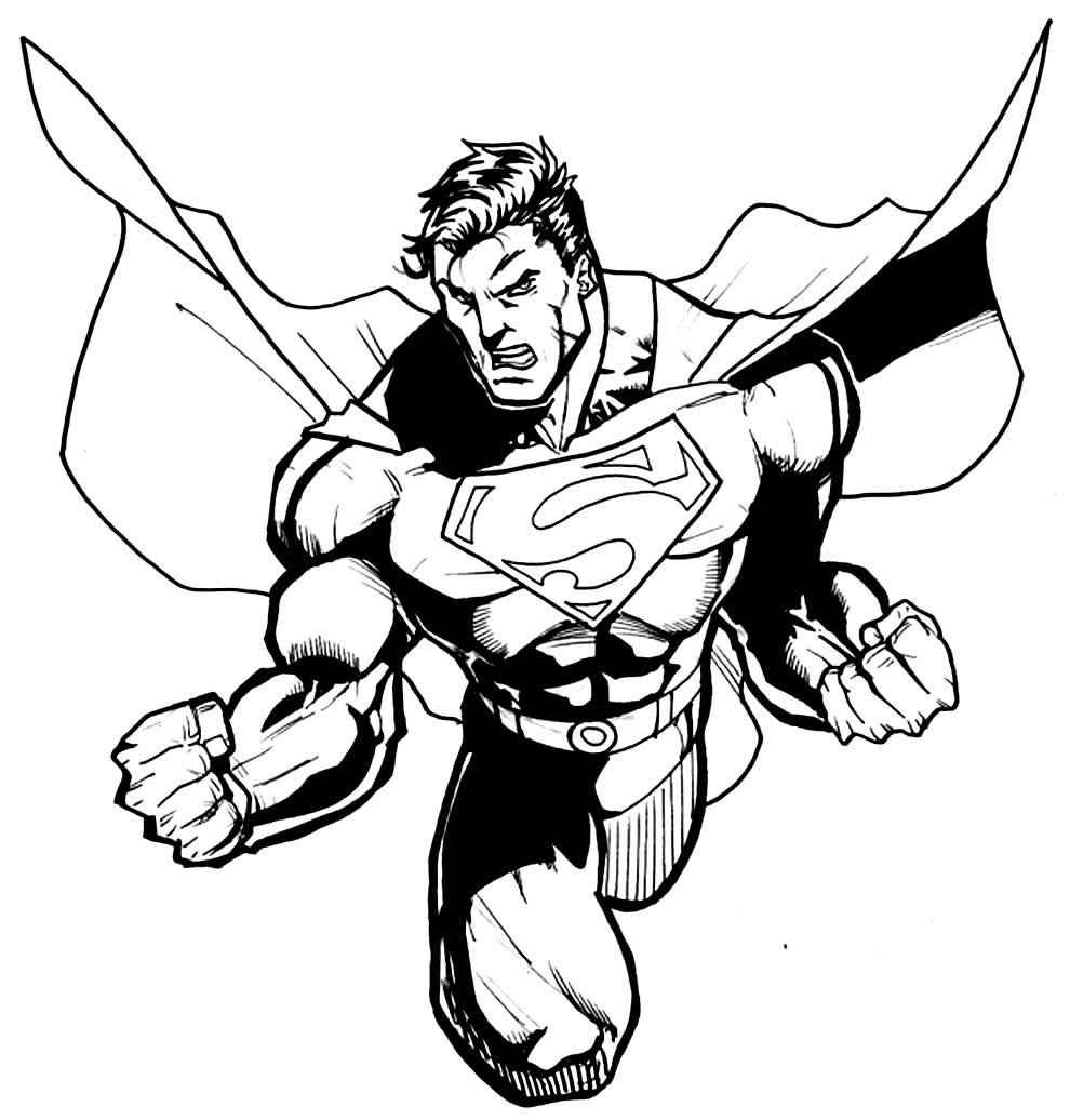 Superman Ausmalbilder 566