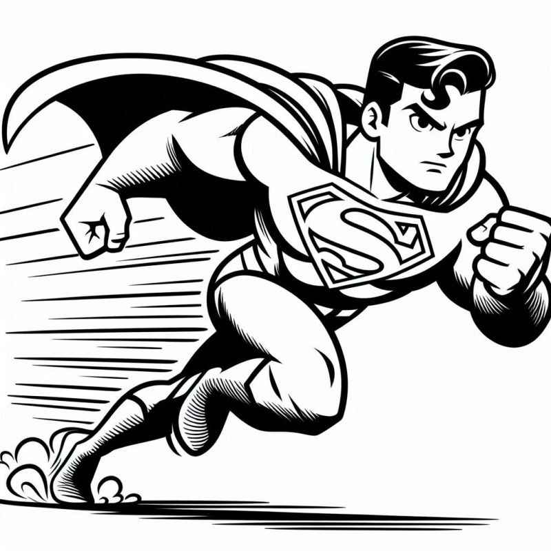 Superman Ausmalbilder 632