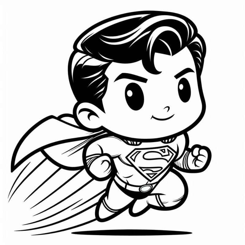 Superman Ausmalbilder 636