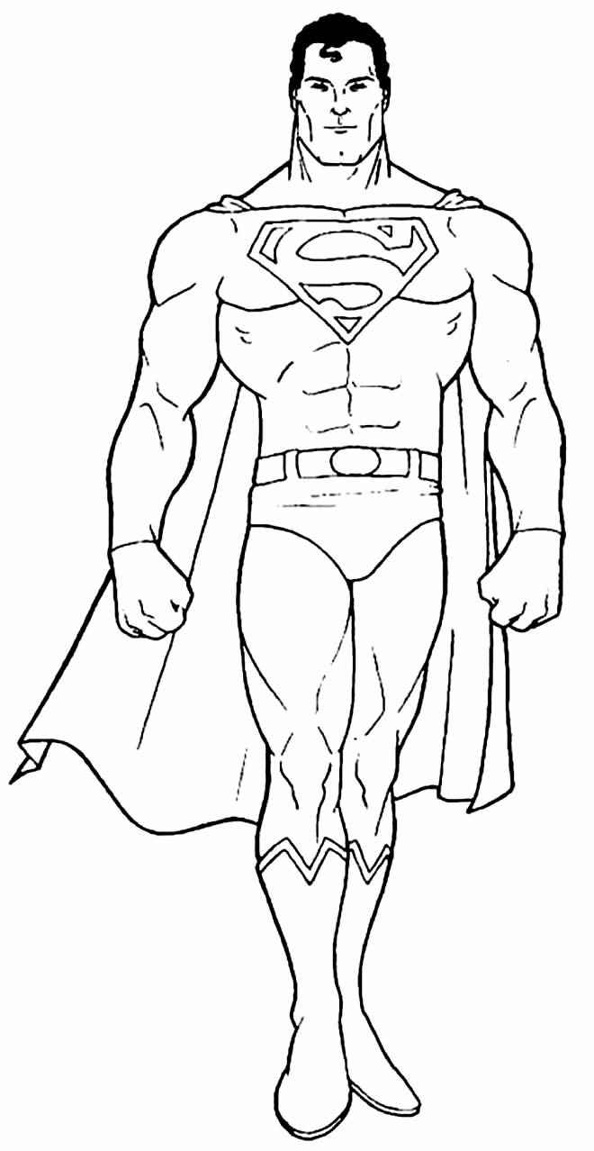 Superman Ausmalbilder 681