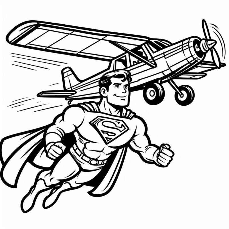 Superman Ausmalbilder 818