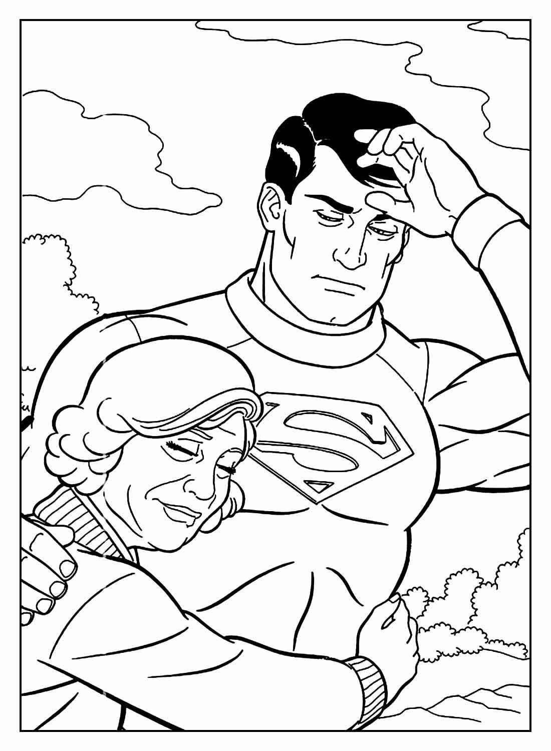 Superman Ausmalbilder 823