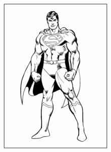 Superman Ausmalbilder 876
