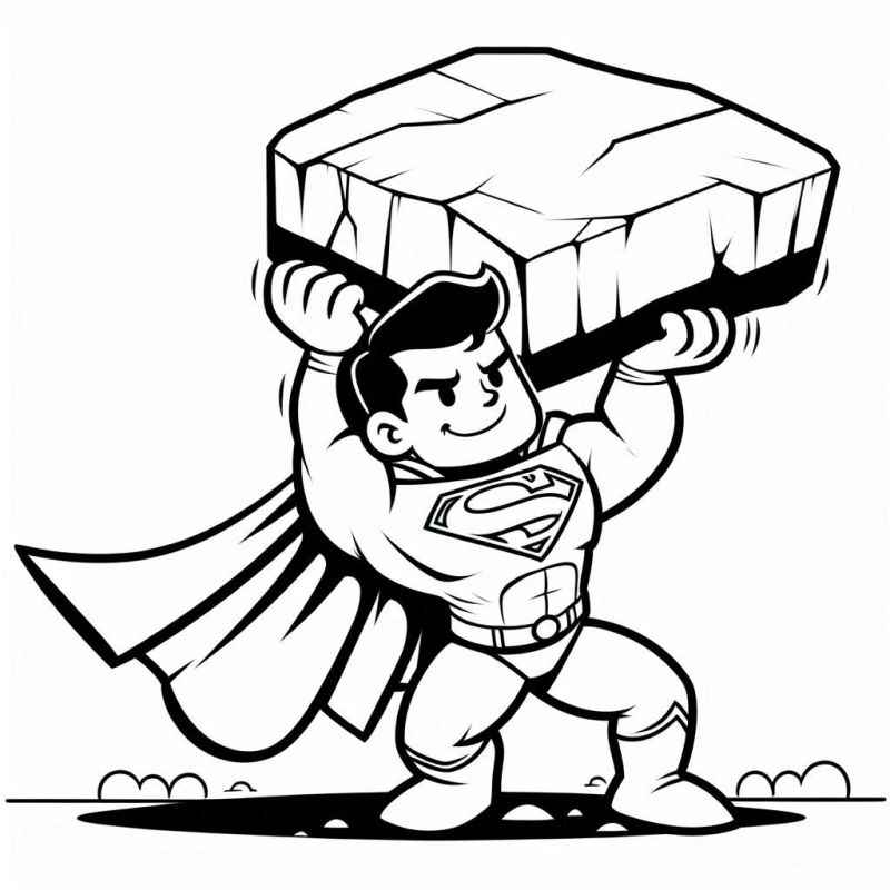 Superman Ausmalbilder 901