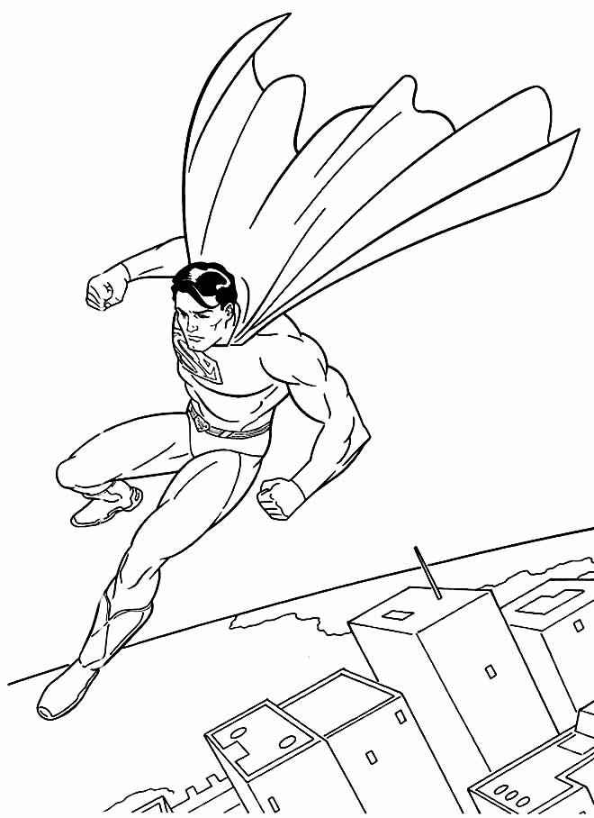 Superman Ausmalbilder 940