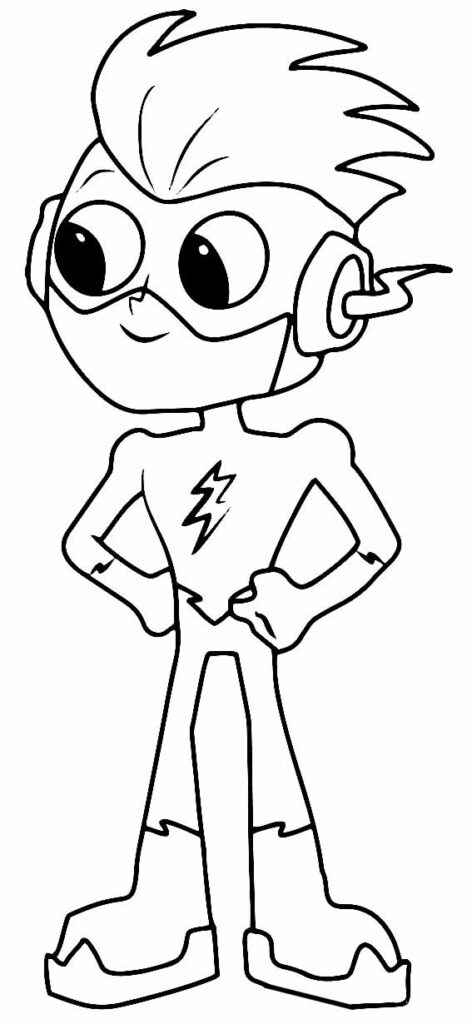 Teen Titans Ausmalbilder 257