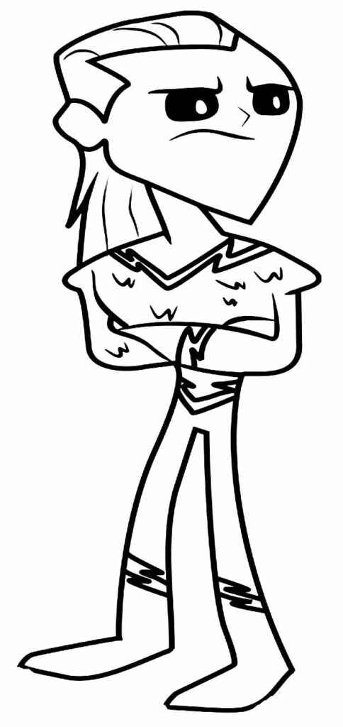 Teen Titans Ausmalbilder 547