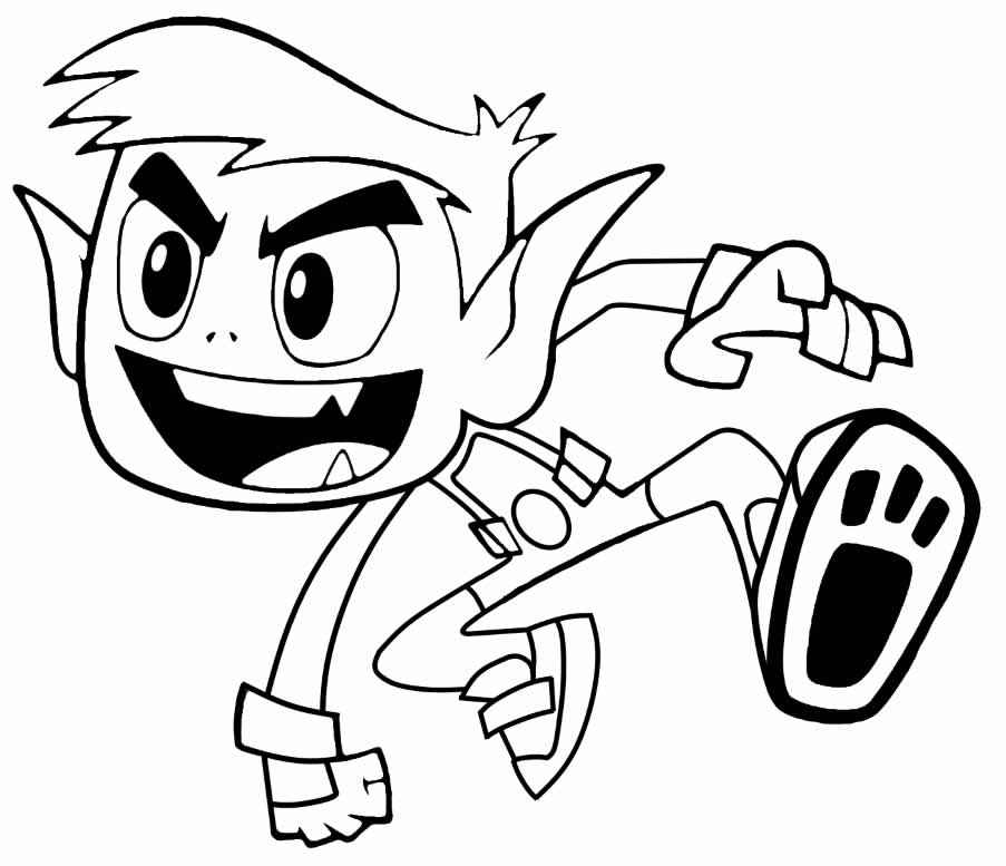 Teen Titans Ausmalbilder 645