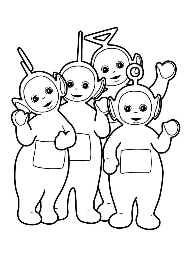 Teletubbies Ausmalbilder 303