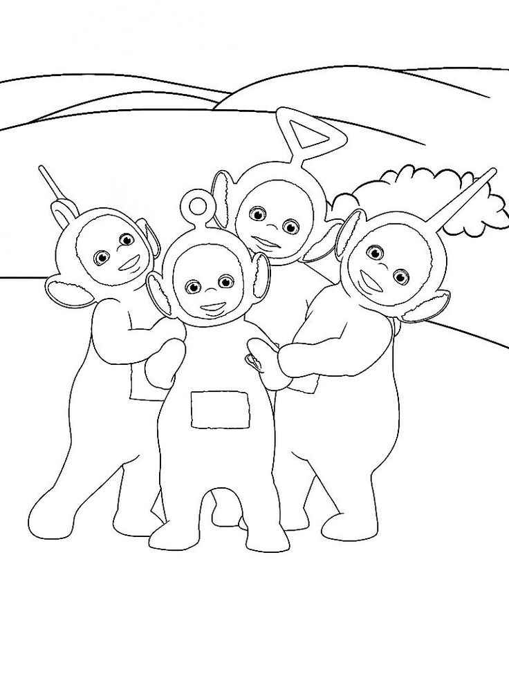 Teletubbies Ausmalbilder 521