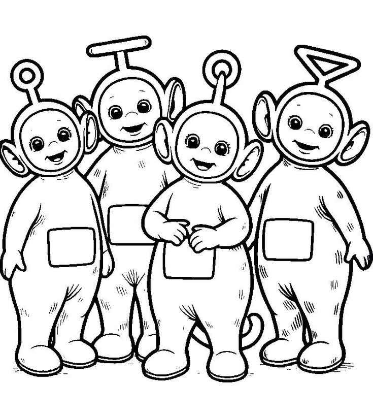 Teletubbies Ausmalbilder 541