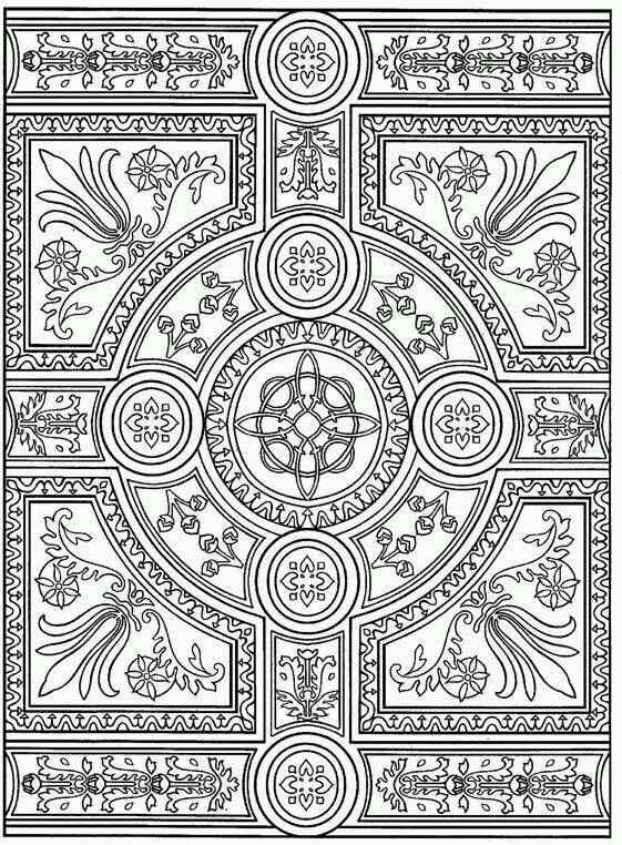 Teppich Ausmalbilder 011