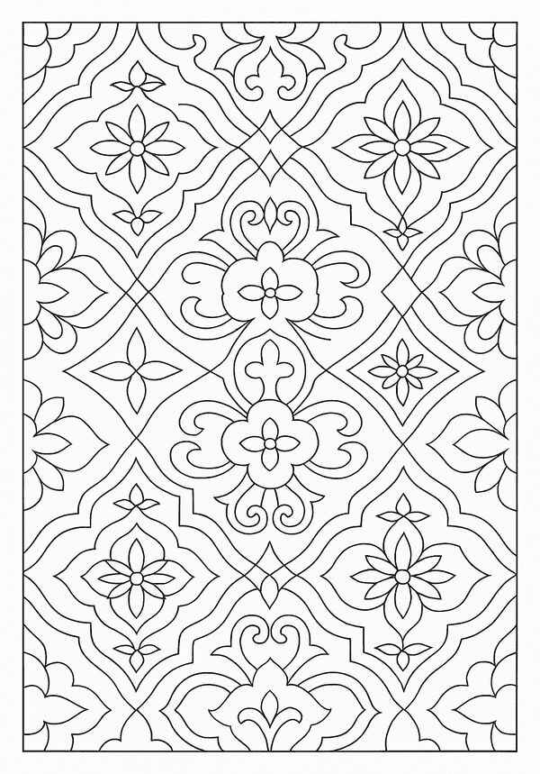 Teppich Ausmalbilder 189