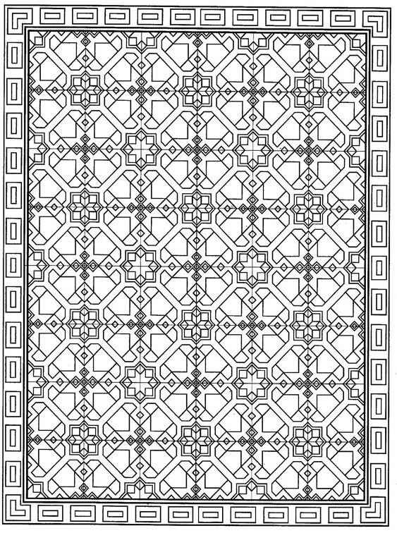 Teppich Ausmalbilder 190