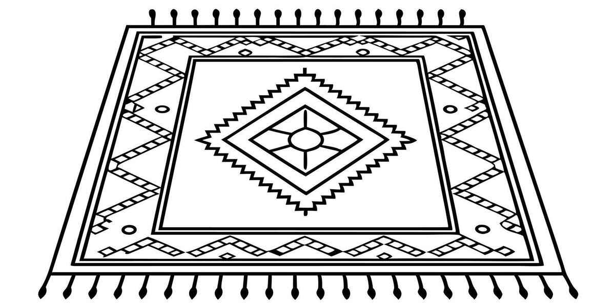 Teppich Ausmalbilder 509