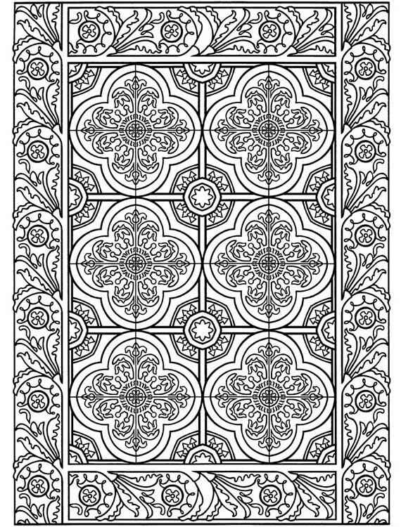 Teppich Ausmalbilder 510