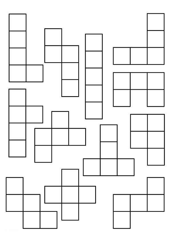 Tetris Ausmalbilder 098