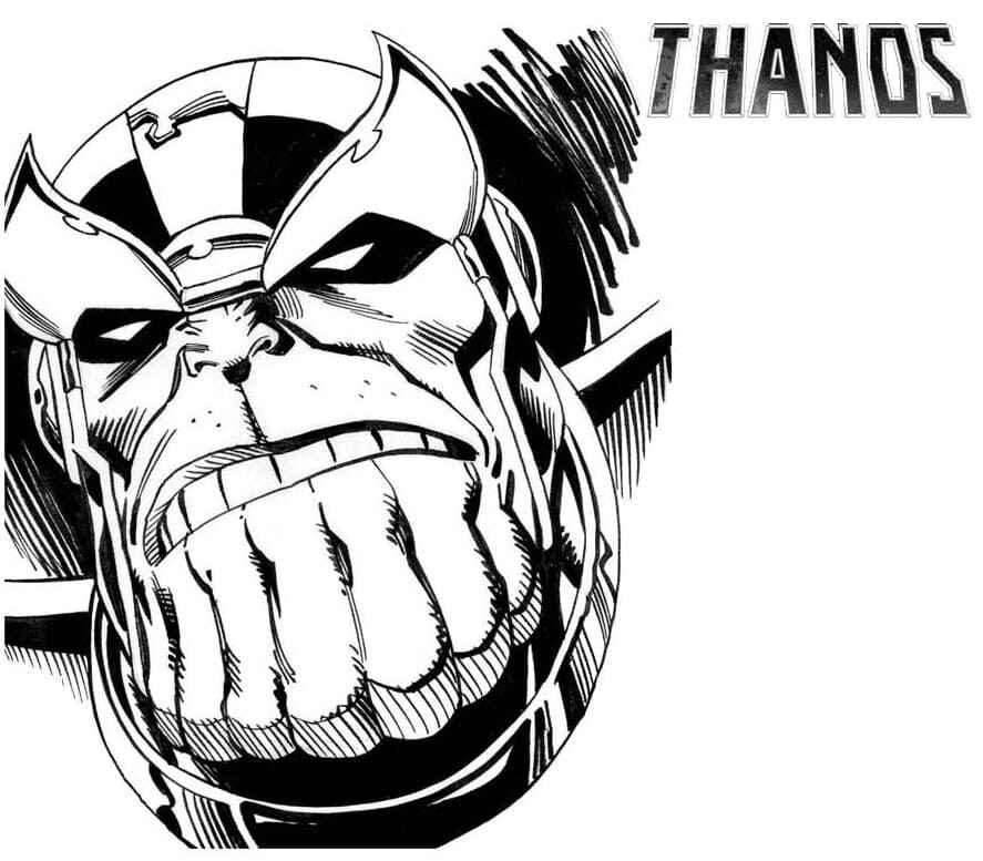 Thanos Ausmalbilder 393