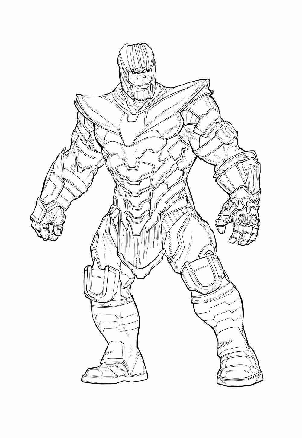 Thanos Ausmalbilder 399
