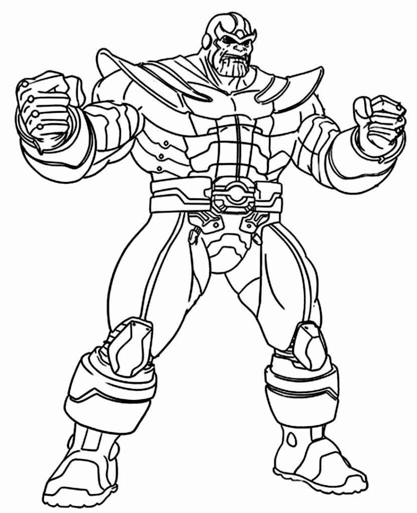 Thanos Ausmalbilder 428