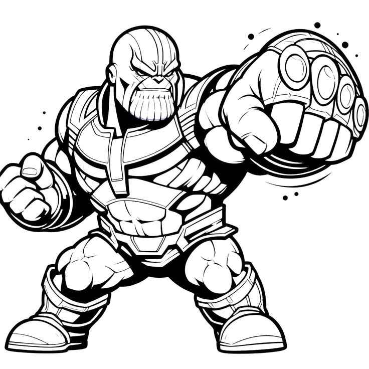 Thanos Ausmalbilder 575