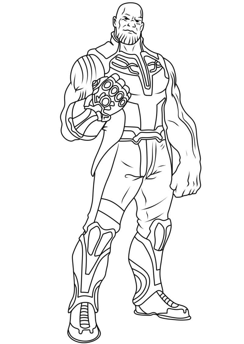 Thanos Ausmalbilder 980
