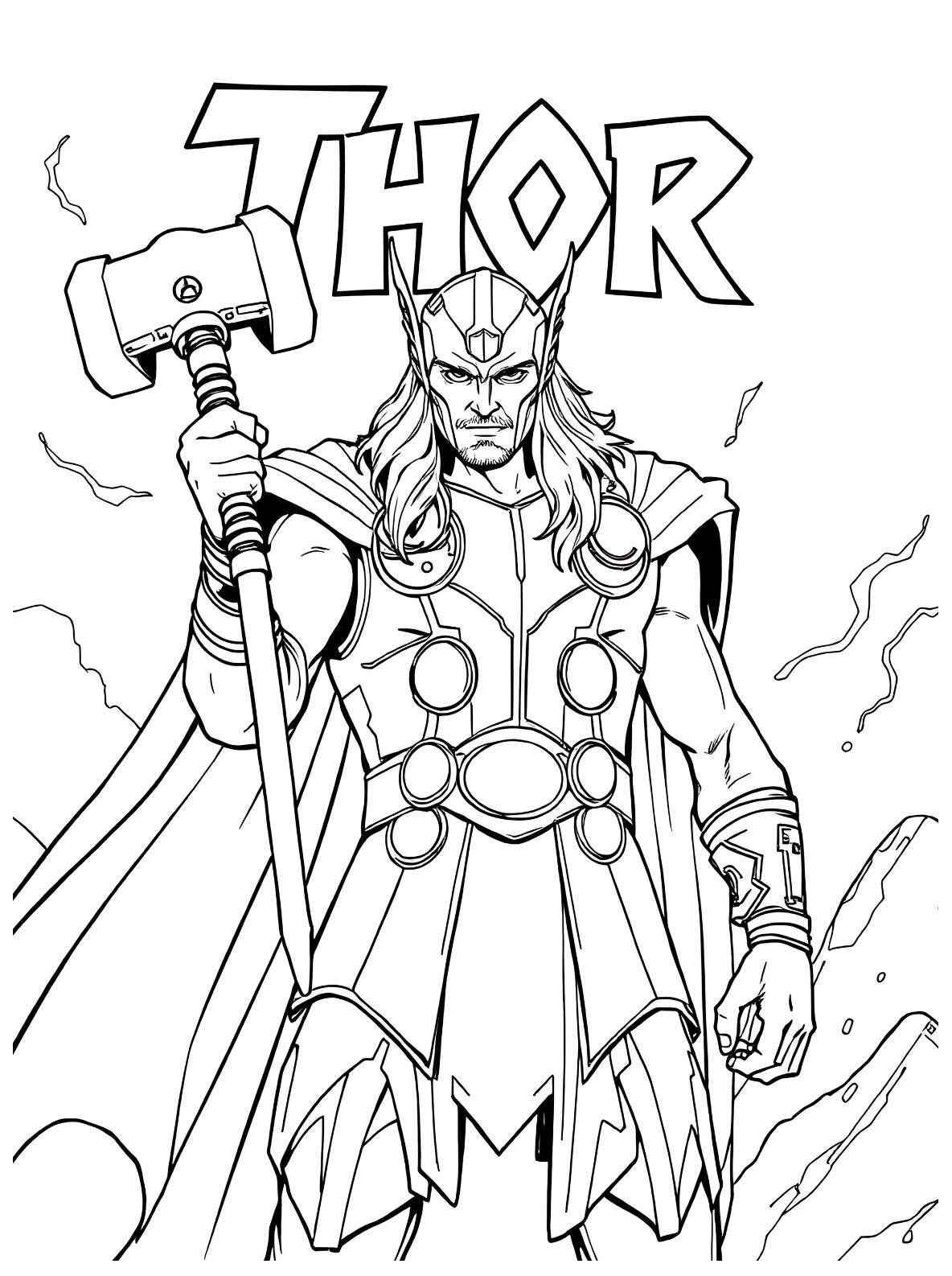 Thor Ausmalbilder 104