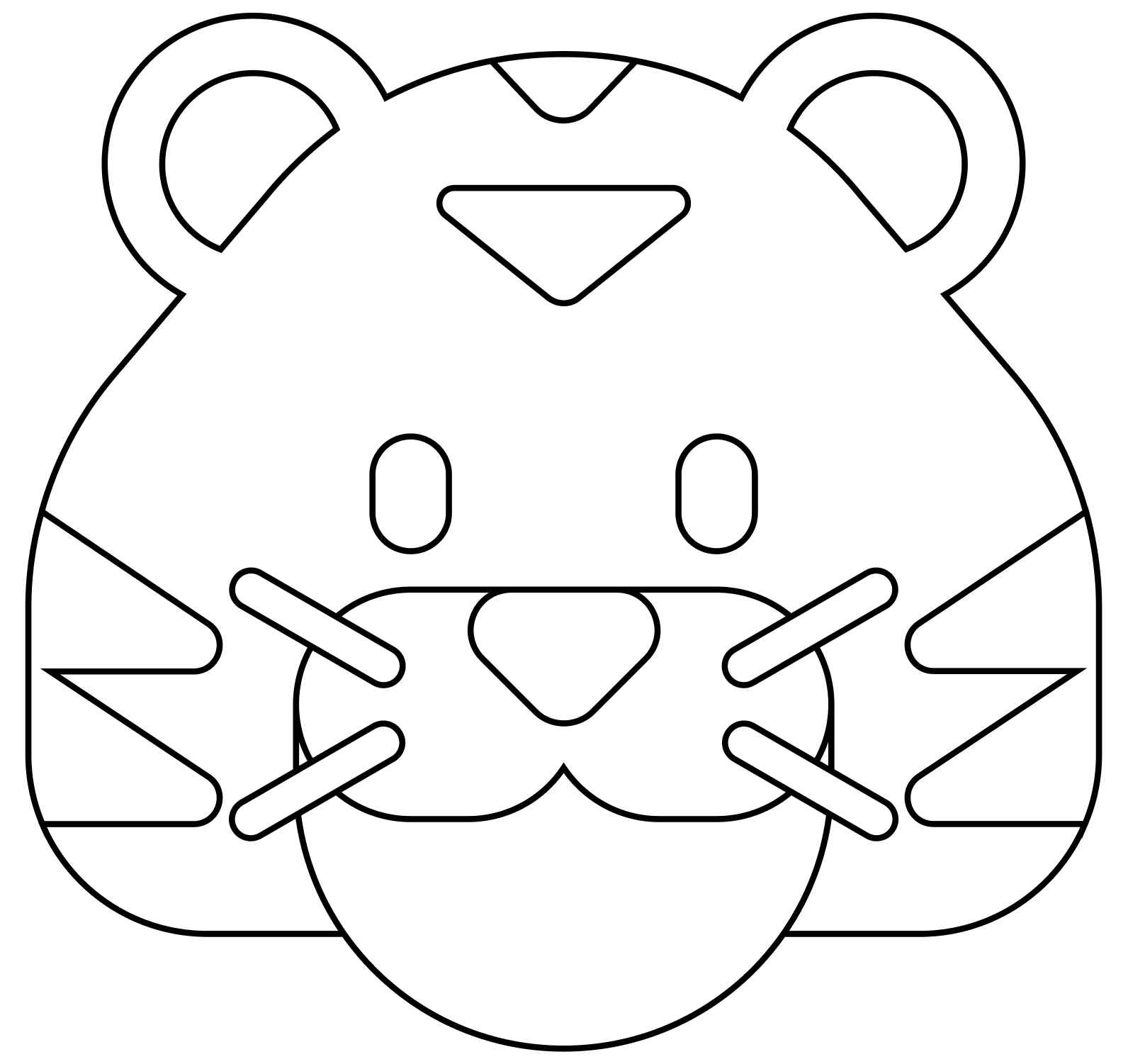 Tiger Ausmalbilder 769