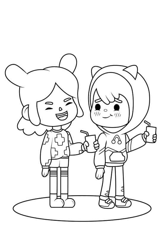 Toca Boca Welt Ausmalbilder 197