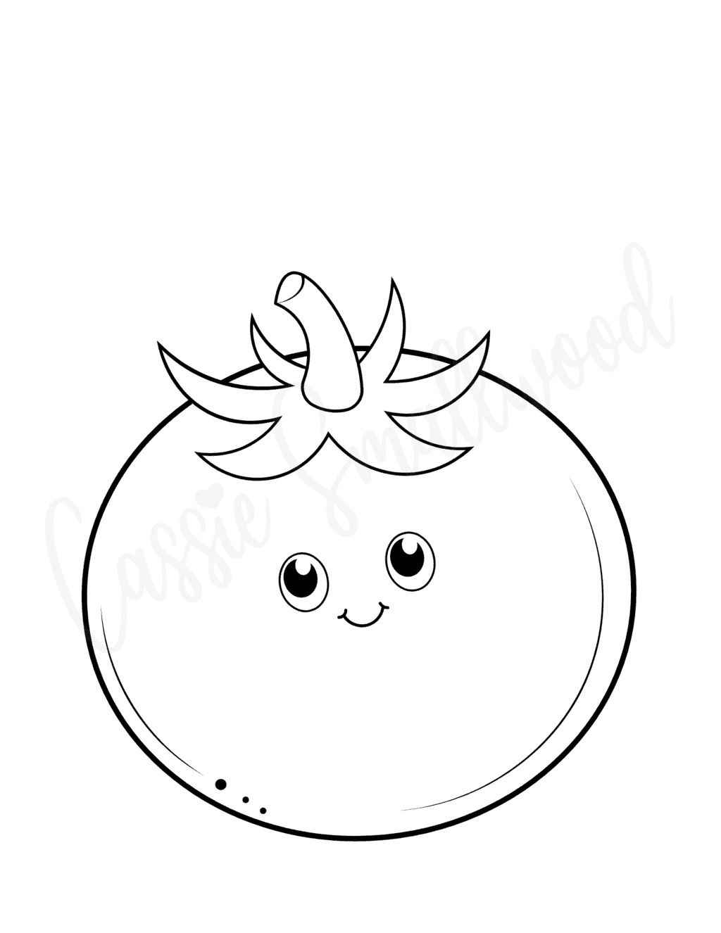 Tomate Ausmalbilder 162