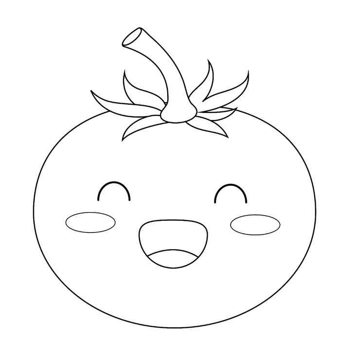 Tomate Ausmalbilder 599