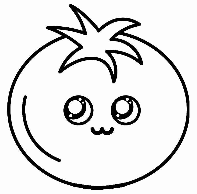 Tomate Ausmalbilder 615