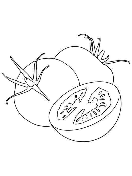 Tomate Ausmalbilder 985