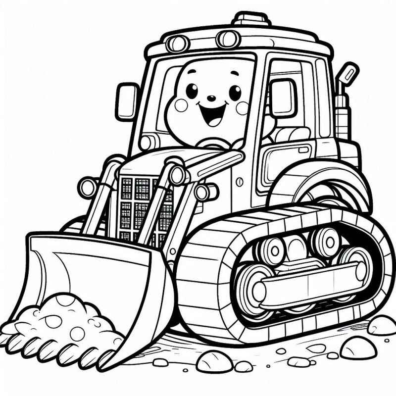 Traktor Ausmalbilder 302