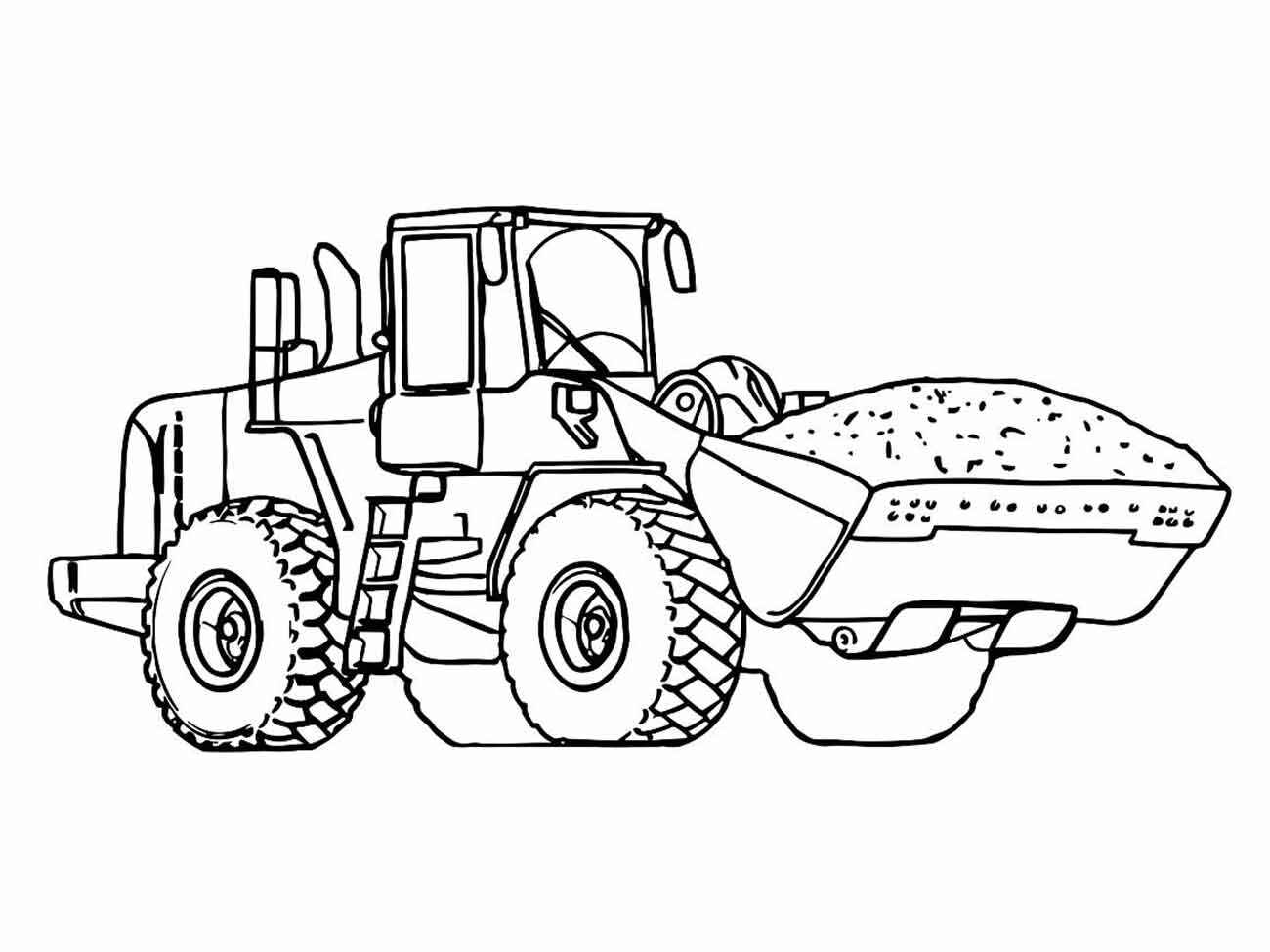 Traktor Ausmalbilder 638