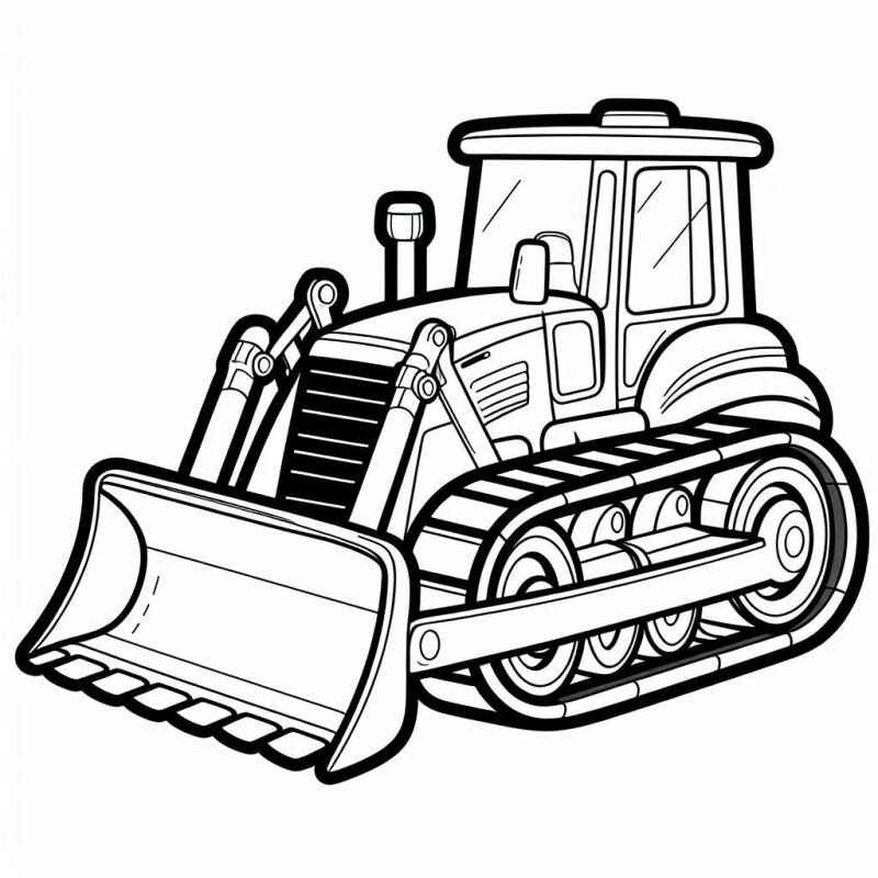 Traktor Ausmalbilder 693