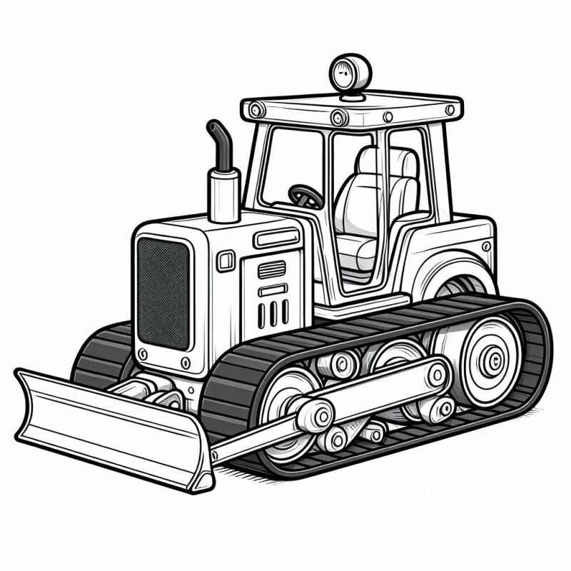 Traktor Ausmalbilder 699