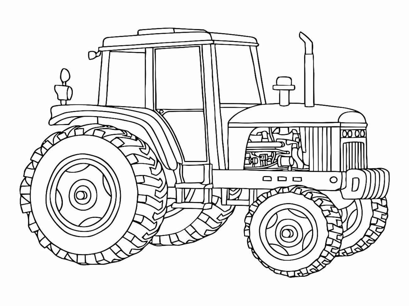 Traktor Ausmalbilder 939