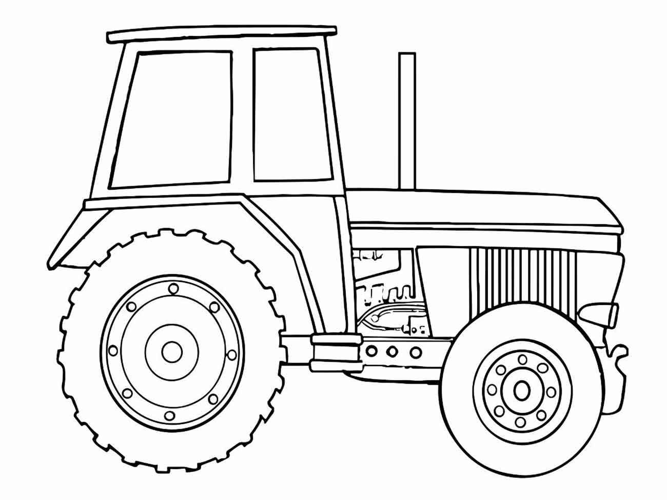 Traktor Ausmalbilder 974