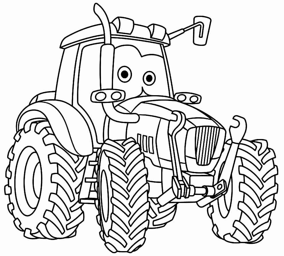 Traktor Ausmalbilder 990