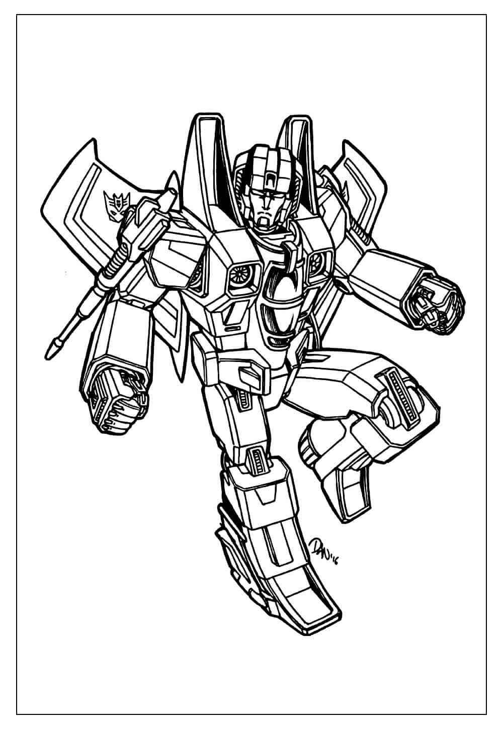 Transformers Ausmalbilder 679