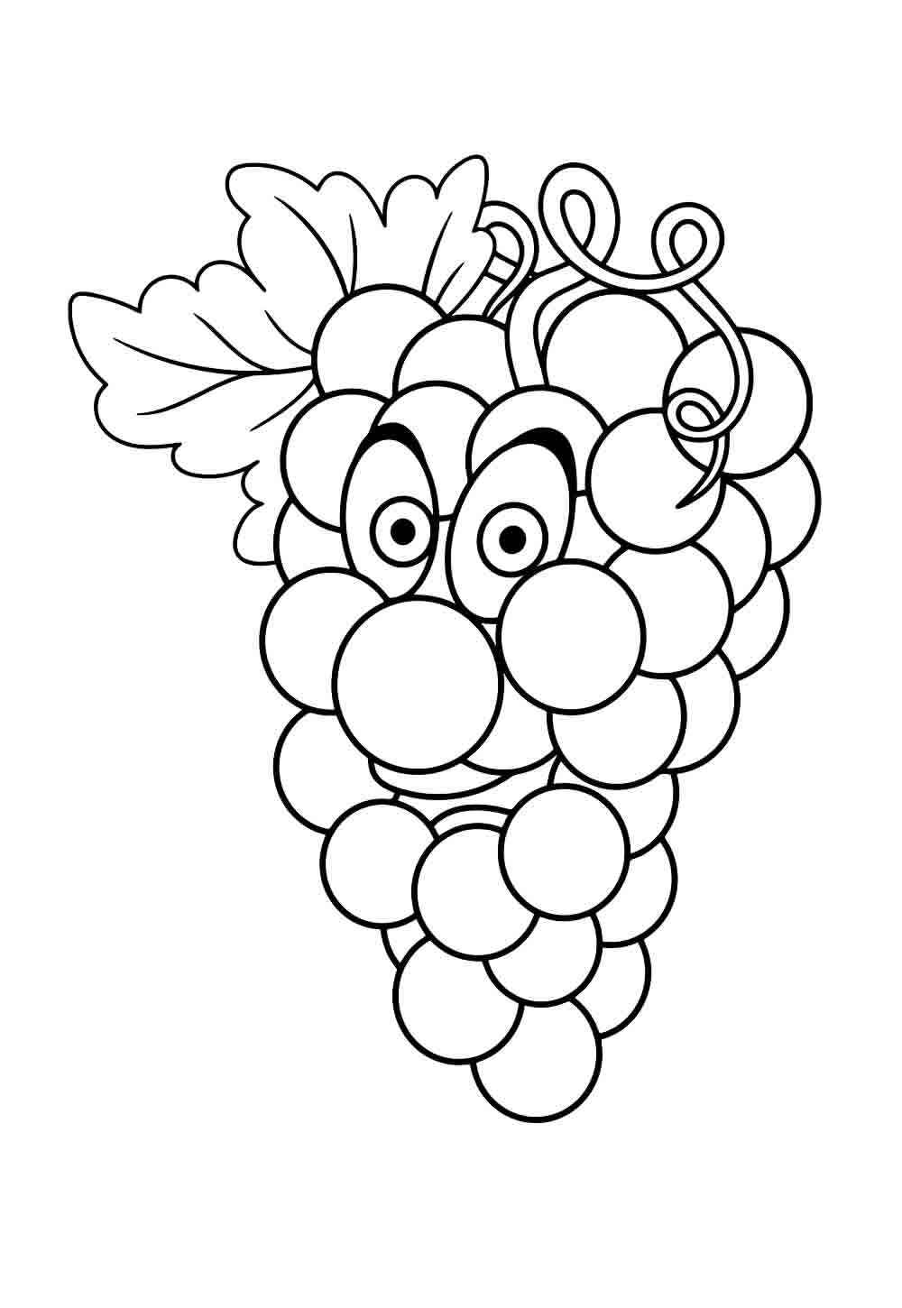 Trauben Ausmalbilder 544