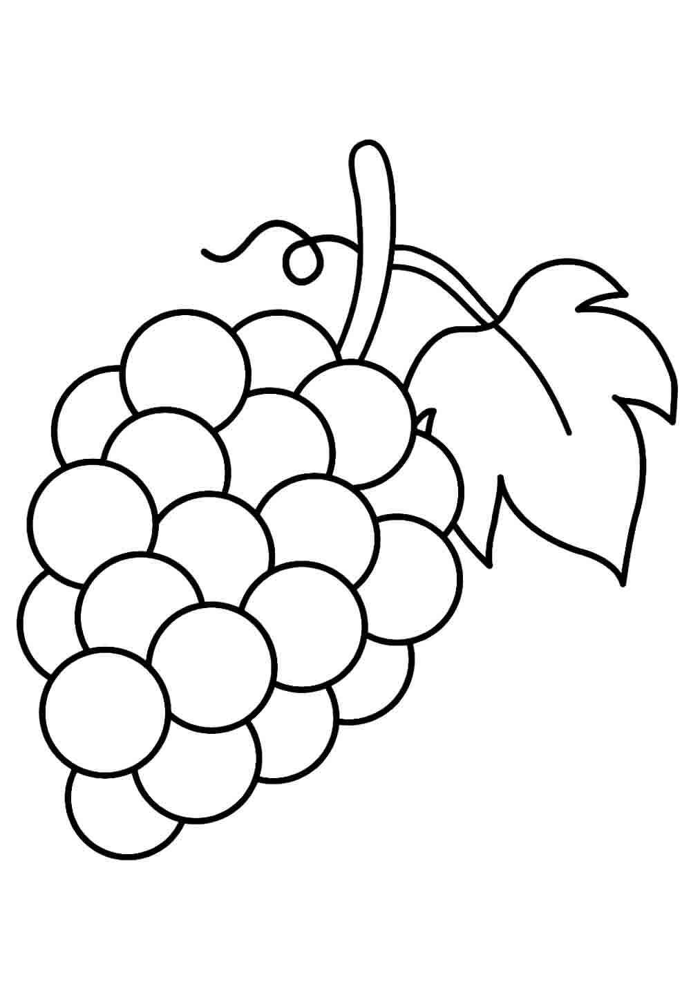 Trauben Ausmalbilder 761