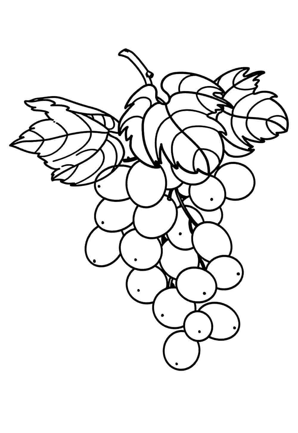 Trauben Ausmalbilder 825