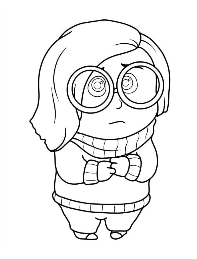 Traurigkeit Inside Out Ausmalbilder 297