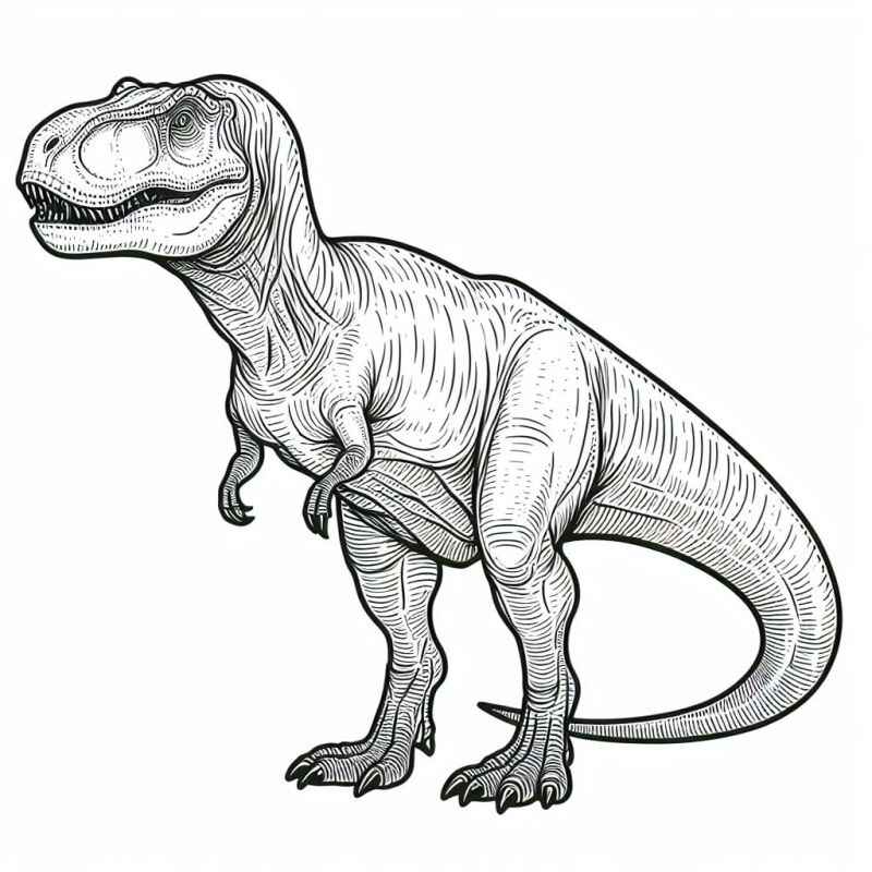 Trex Ausmalbilder 318