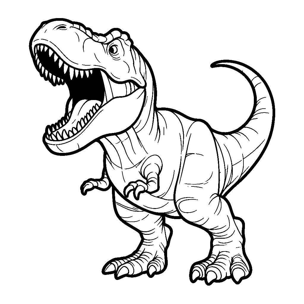 Trex Ausmalbilder 517