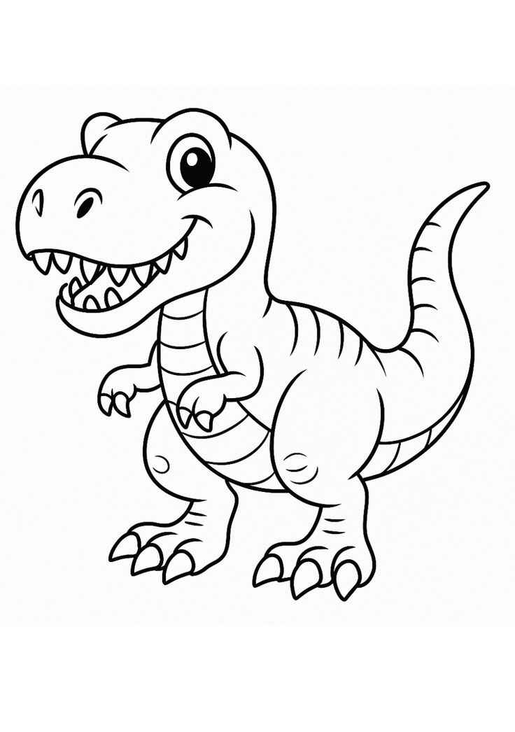 Trex Ausmalbilder 701